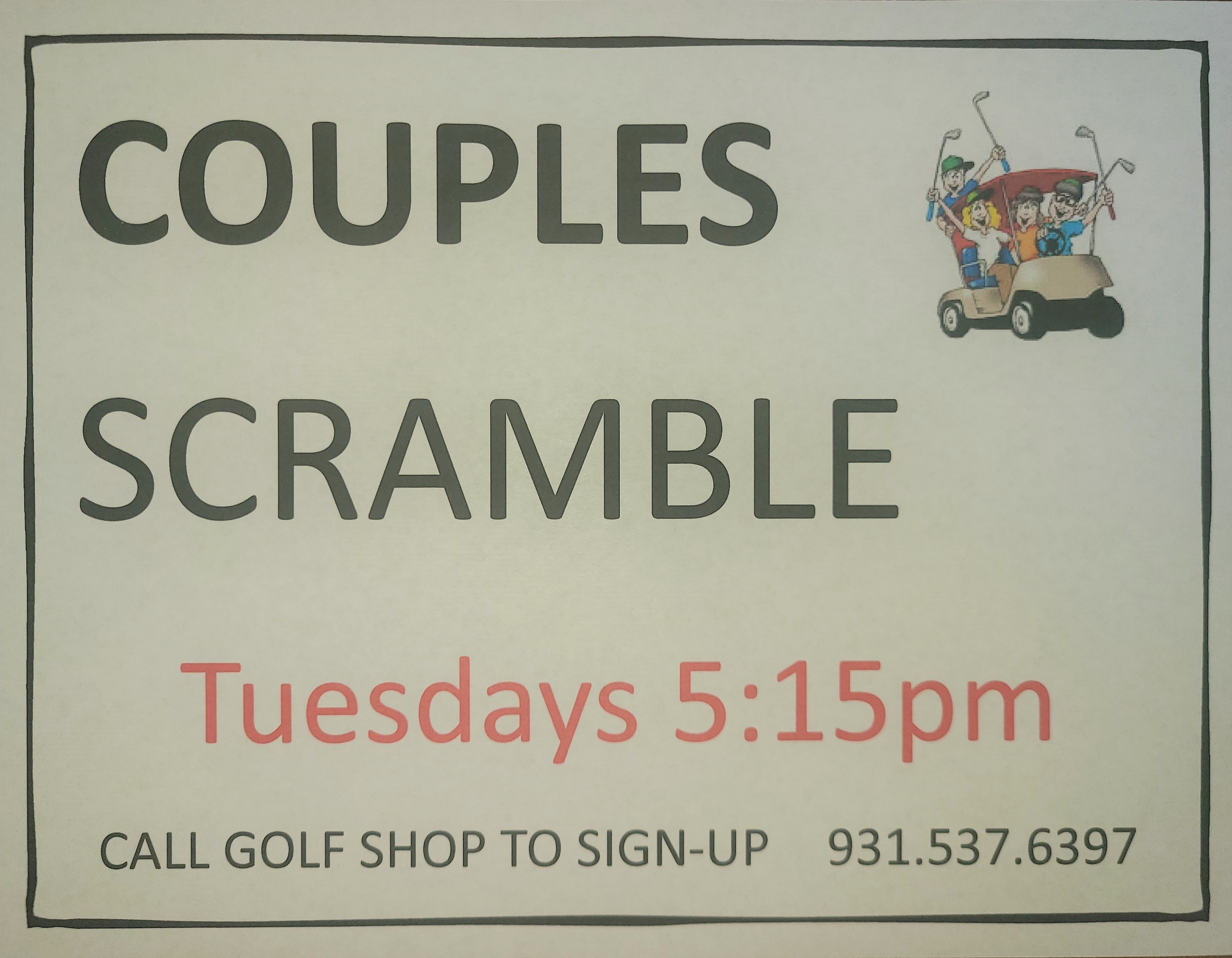 Events White Plains Golf Course